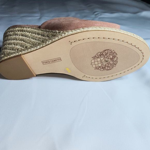 Vince Camuto Blush Wedge Sandals - Picture 4 of 4